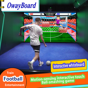 Système de Projection Interactif de Football : Jeu de Cible Murale Intérieur avec Enregistrement des Scores en Temps Réel et Modes Multiples pour Centres Commerciaux et Aires de Jeux - Product Image 1