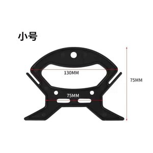 Enrouleur de ligne de pêche 200 mm 110 mm grande taille pour la pêche en eau douce et en mer, outil manuel pour moulinet - Product Image 2