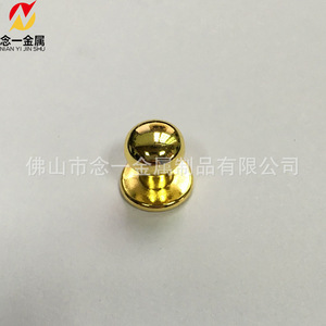 Foshan Zinc Alloy Round Traditional Design Drawer <strong>Knob</strong> 11.9mm Diameter Durable Clothing &amp; Bag Hardware - Product Image 2