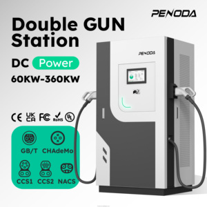 <span class=keywords><strong>Borne</strong></span> <span class=keywords><strong>de</strong></span> <span class=keywords><strong>recharge</strong></span> pour véhicules électriques Penoda 60KW 120KW, commerciale, OCPP1.6, à poser au sol, Ethernet, Wifi, 4G, DC, IP55, neuve - Product Image 4