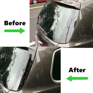 สปอยเลอร์ข้างกระจกหลังสีดำเงา 2 ชิ้น สำหรับ VW Passat B7 Wagon/Alltrack ปี 2011 2012 2013 2014 2015 แต่งรถ - Product Image 6