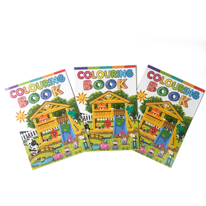 Livre de <span class=keywords><strong>dessin</strong></span> mignon Graffiti pour enfants livres de coloriage début éducatif anglais impression personnalisée ensemble de livres de coloriage pour enfants - Product Image 5