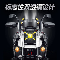 60548 Blocs de construction de moto 1:5 BM-R1300GS Modèle d'assemblage éducatif de difficulté élevée Jouet pour enfants