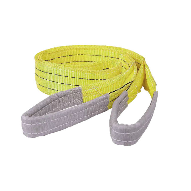 High Tensity 5 Ton 10 Ton 25 Ton Polyester Webbing Lifting Belt Sling Lifting Sling