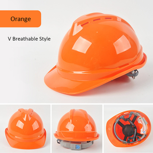 หมวกนิรภัย ABS สีแดง คุณภาพดีเยี่ยม ได้มาตรฐาน CE สำหรับงานก่อสร้าง ป้องกันแรงกด สำหรับคนงาน - Product Image 3