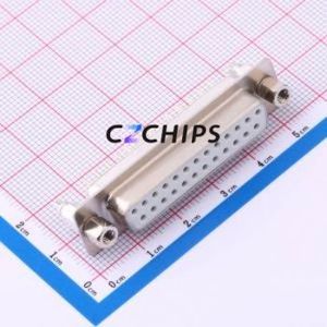 X0225FC2W5 D-Sub/VGA Connector Through hole Component (THT) Connector Standard D-Sub Female 25P Through Hole - Product Image 1