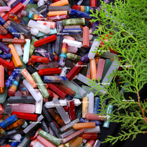 DHORGEMS Pierre de Labradorite Facettée de Haute Qualité, Pointe de Crayon Faite à la Main pour la Fabrication de Bijoux, Prix d'Usine pour Usage Domestique - Product Image 3