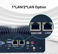 Embedded Desktop Computer PC I5 5350U 6200U 8257U 1235U 2 Dual Lan Intel Core Win10 Win11 Linux 2DDR4 Fanless Industrial Mini Pc