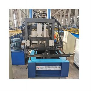 Voll automatisch 80-300mm Breite Einstellbarer Metalls tahl rahmen <span class=keywords><strong>C</strong></span> <span class=keywords><strong>Z</strong></span> Pfetten walzen form maschine - Product Image 2