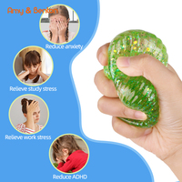 Squishies en forme de coquillages à paillettes, lots en vrac pour cadeaux de fête, jouets anti-stress à presser pour soulager l'anxiété