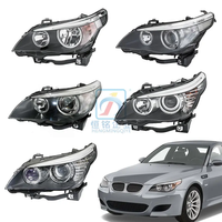 Pour BMW Série 5 E60, mise à niveau des phares, phares à LED Angel Eye Xenon