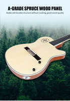 Guitare classique Starway G43C 39 pouces avec cutaway, instrument à cordes professionnel OEM/ODM pour la performance – Nouveauté