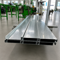 Plancher en acier de précision |   Système de mezzanine non en béton |   Plateau en métal composite pour système de support de construction