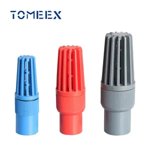 2022 Plumbing material PVC plastic foot valve for farm and industry irrigation