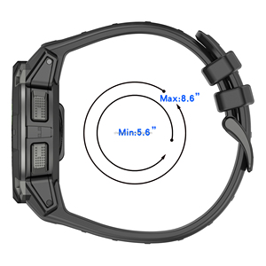 Bracelet de montre en Silicone réglable pour <span class=keywords><strong>Garmin</strong></span> Instinct 3 Solar/AMOLED, 22/26mm, accessoires de remplacement, <span class=keywords><strong>ceinture</strong></span> - Product Image 6