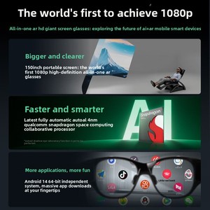 Gafas Inteligentes con IA y AR INMO AIR3, Cámara de 16MP y Pantalla OLED 1080P, API Abierta, SDK Independiente, Android, 600nits, GPS, Carga Magnética - Product Image 2