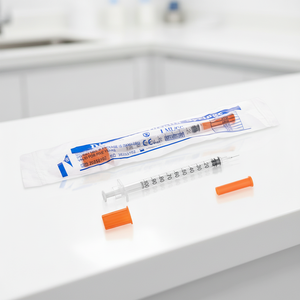 Jeringas de Insulina Veterinarias Desechables, Esterilizadas con Gas EO, de PP, de 1ml a 60ml, Agujas Médicas para Diabéticos - Product Image 1