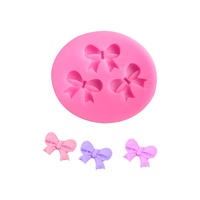 Moule en silicone 3D en forme de nœud papillon pour gâteaux, chocolats, bonbons, fondants et savons – Modèle J-3001