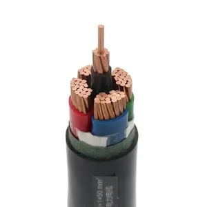 Kabel Listrik tegangan sedang swa sta kabel daya aluminium multi core xlpe lapis baja
