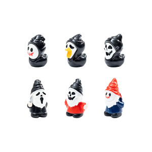 Mini décorations Kawaii de squelettes fantômes d'Halloween, figurines miniatures en résine pour tableau de bord de voiture et décoration de table à la maison - Product Image 5