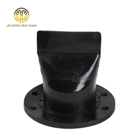 Huayuan offre spéciale basse/haute pression clapet anti-retour à sens unique décharge des eaux usées EPDM caoutchouc Anti-corrosion bride Type compensateur vanne