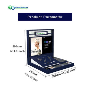 OEM Custom <b>Acrylic</b> Display Stand with Built-In Audio System Self-Service Business Earphone Headset Speaker Promotion Display - Product Image 2