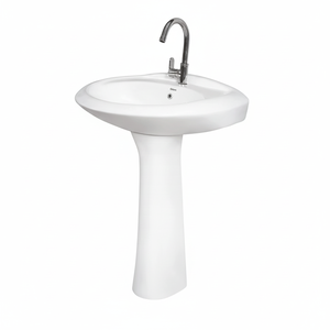 อุปกรณ์สุขภัณฑ์เซรามิกอ่างล้างมือแท่นอ่างล้างจาน - Product Image 1