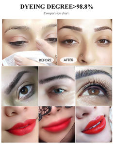 Encre de tatouage PMU pour microblading, maquillage permanent végétal biologique de qualité supérieure, personnalisable PHOENIX, 12 ml, pour lèvres et sourcils - Product Image 6