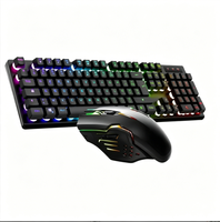 Produk Baru Grosir Keyboard dan Mouse Gaming Combo Nirkabel untuk Kantor Laptop Game RGB PC Komputer Mouse dan Keyboard Nirkabel