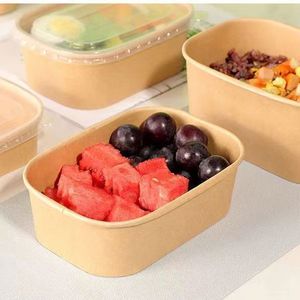 กล่องอาหารกลางวันที่เป็นมิตรกับสิ่งแวดล้อมแบบไมโครเว<span class=keywords><strong>ฟ</strong></span>แบบใช้แล้วทิ้งสี่เหลี่ยมผืนผ้าบรรจุภัณฑ์ภาชนะบรรจุอาหาร Takeaway - Product Image 2