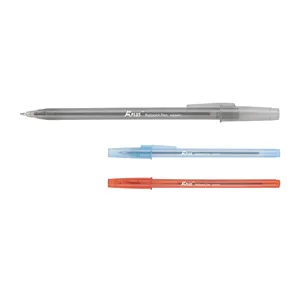 Simple Ballpoint Pen With Cap 1.0/0.7mm Promotional Stick Ball Pen with Custom Logo