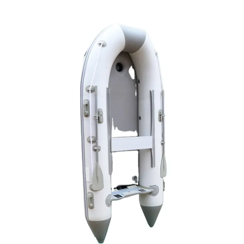 Seawalker नई डिजाइन के साथ 3.3M Inflatable मछली पकड़ने की नाव एयर डेक मंजिल रोइंग नाव CE प्रमाणीकरण के साथ उच्च गुणवत्ता बेड़ा