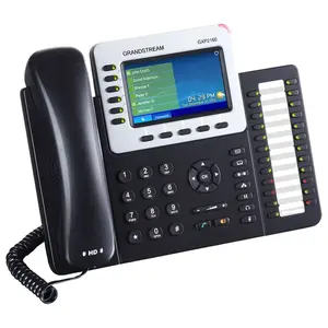 Original New Màu màn hình LCD IP điện thoại GXP2160 Wifi VoIP SIP điện thoại Grandstream GXP2160