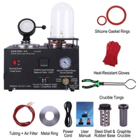 Machine de moulage sous vide pour bijoux en or et argent, équipement de moulage en plâtre, petite machine de moulage intégrée 2L
