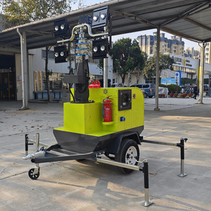 Kubota Z482 9M Điện Ánh Sáng Tháp Với 4*400W LED Giá Thấp Máy Phát Điện Diesel Phát Ra Ánh Sáng Trắng - Product Image 4