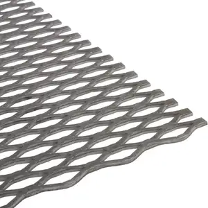 出厂价低碳网板网网格栅用扁平膨胀金属