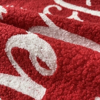 Housse de coussin en velours tufté pour Noël, motif flocon de neige, sapin et cerf brodé, pour canapé, décoration de maison de vacances, vente en gros
