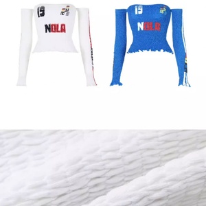 Camiseta de Fútbol Sexy con Estampado Gráfico de Letras, Estilo Retro Y2K, Personalizada, con Volantes, Oversize, Tipo Crop, con Número Deportivo Americano, para Verano - Product Image 6