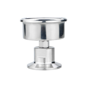 Manomètre à diaphragme sanitaire sans bordure Axial YTP60ZBF, manomètre hydraulique, manomètre de pression d'air et manomètre de pression d'huile avec collier de serrage - Product Image 2