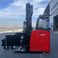Chariot élévateur électrique compact 1,5T VNA à 3 voies, alimenté par batterie au plomb, pour la logistique - Offre Spéciale
