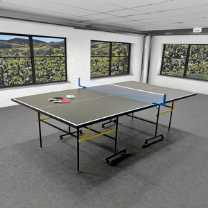 Juego <span class=keywords><strong>de</strong></span> <span class=keywords><strong>mesa</strong></span> <span class=keywords><strong>de</strong></span> <span class=keywords><strong>tenis</strong></span> <span class=keywords><strong>de</strong></span> <span class=keywords><strong>mesa</strong></span> plegable <span class=keywords><strong>de</strong></span> MDF <span class=keywords><strong>de</strong></span> 9 pies, <span class=keywords><strong>tenis</strong></span> <span class=keywords><strong>de</strong></span> <span class=keywords><strong>mesa</strong></span> <span class=keywords><strong>de</strong></span> juego <span class=keywords><strong>de</strong></span> Pinpong deportivo móvil para interiores/exteriores - Product Image 4