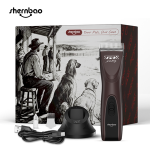 <span class=keywords><strong>Tondeuse</strong></span> <span class=keywords><strong>professionnelle</strong></span> pour animaux Shernbao A5 901 en acier inoxydable, moteur sans balais, haute performance, pour chiens et chats, type C - Product Image 5