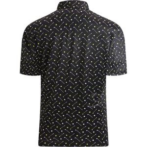 Polo de Golf Personalizado para Hombre, de Secado Rápido, con Estampado, Manga Corta, Diseño en Negro, Verde y Blanco - Product Image 2