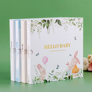 Livre de souvenirs pour bébé, journal de jalons de développement, couverture rigide, spirale, carton, unisexe, pour nouveau-né, cadeau spécial pour la croissance du bébé - Product Image 2