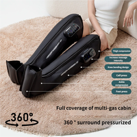 Masseur de jambes à pression à cinq chambres Zoshine New Air Wave, appareil amincissant pour les jambes, traitement à domicile des varices, machine à pétrir