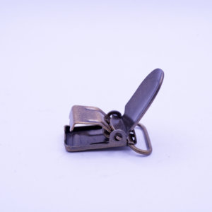High Performance Stainless Steel Electroplated ABS DIY Hardware Heavy-Duty <b>Suspender</b> Clips 34x19mm Taiwan - Product Image 5