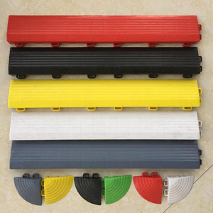 Carreaux de sol antidérapants de garage en PP Carrelage de sol en plastique pour salle de lavage de voiture - Product Image 3