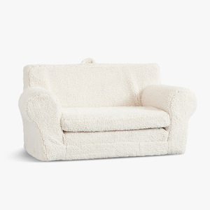 Kid's Plush <b>Sofa</b> Chair With Armrests Soft Fabric Seat For 2 To 4 Years Old Children Indoor Use - Product Image 5