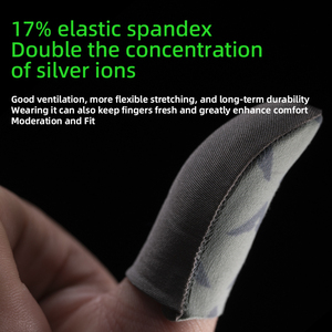 Sarung Jari Gaming PIVA 0.25MM Serat Perak untuk Mobile, Bernapas dan Nyaman Dipakai - Product Image 5
