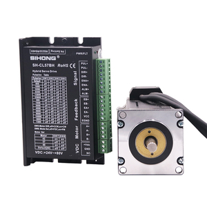 12-Siheng Hybrid Closed Loop Nema23 <b>Set</b> 2NM 4A 48V 5A <b>Driver</b> Stainless Steel Power Supply Motor - Product Image 2